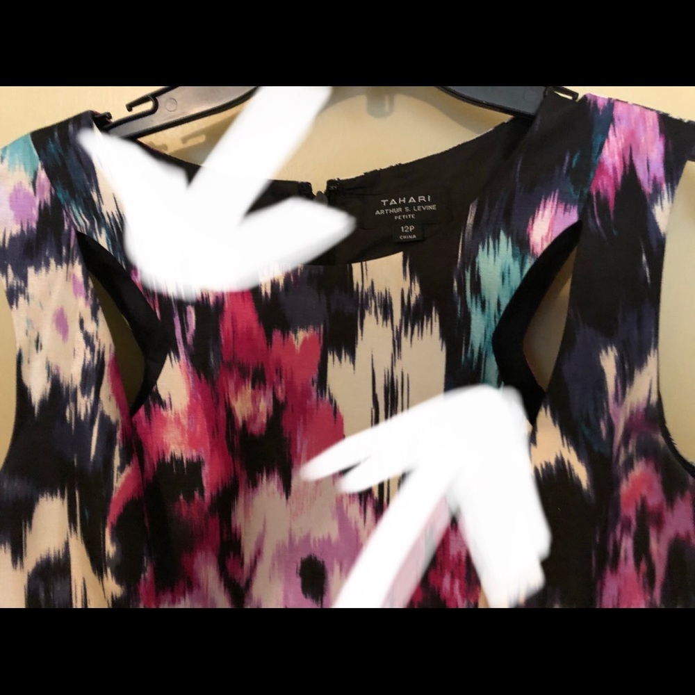 Sheen spring/summer party dress with cutouts - Picture 3 of 3